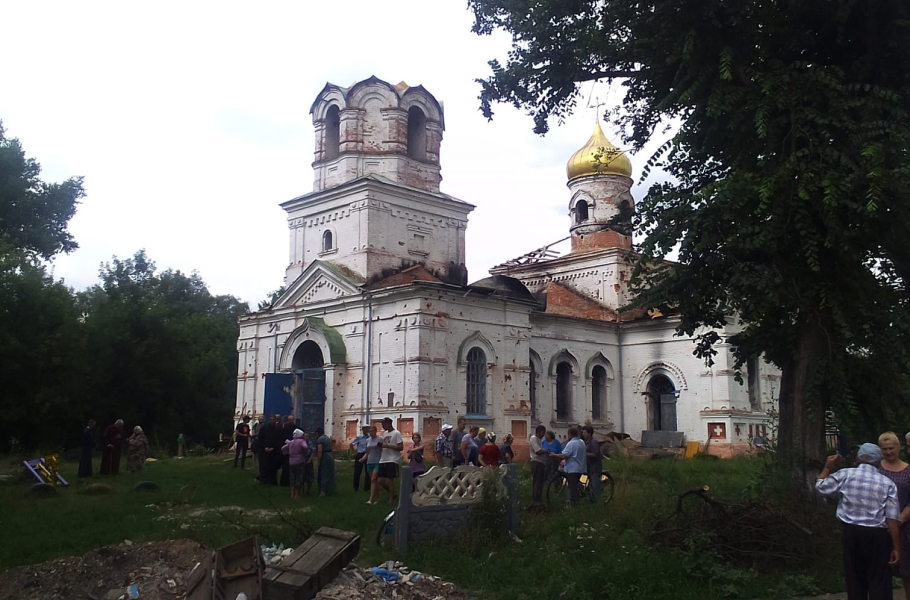 Храм у селі Лукашівка