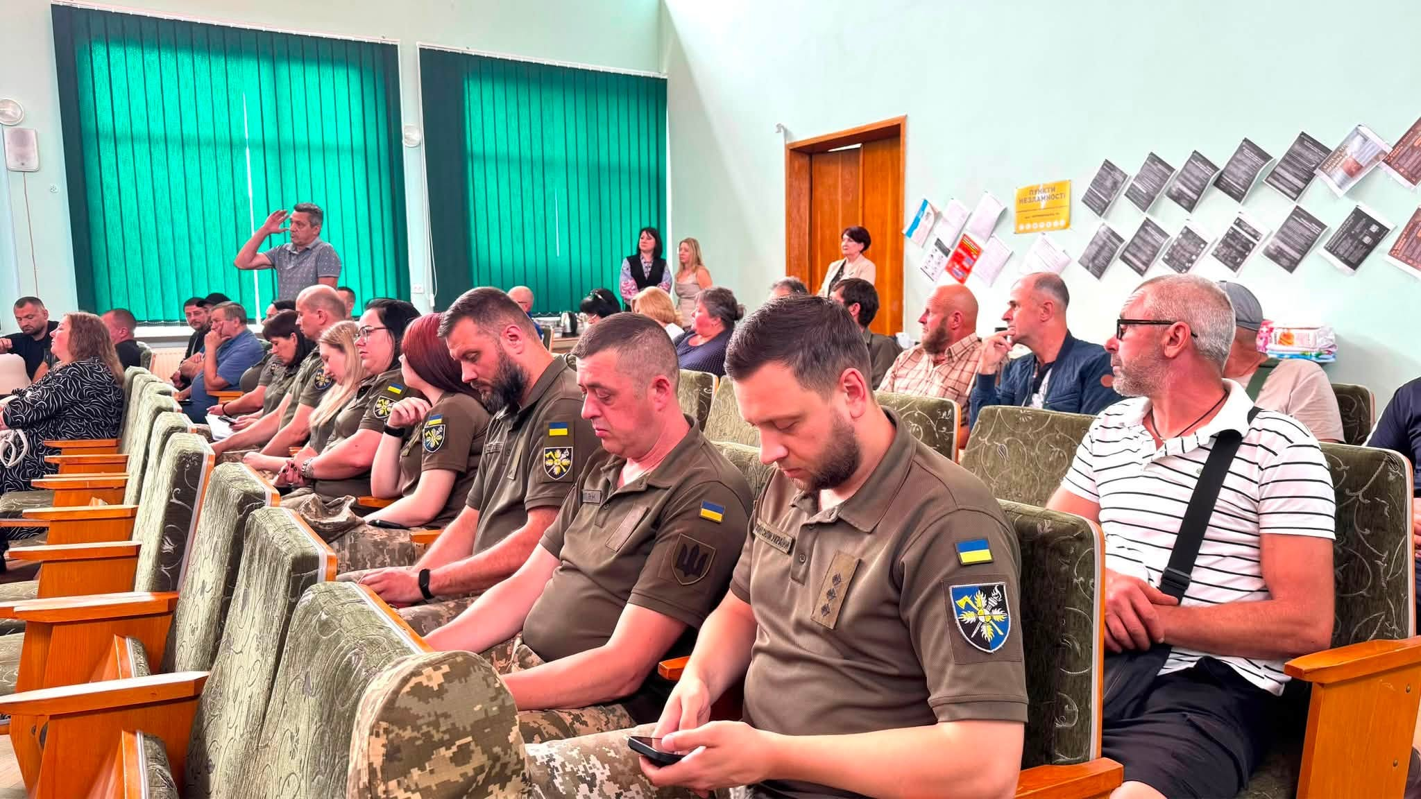 Ветерани на зустрічі