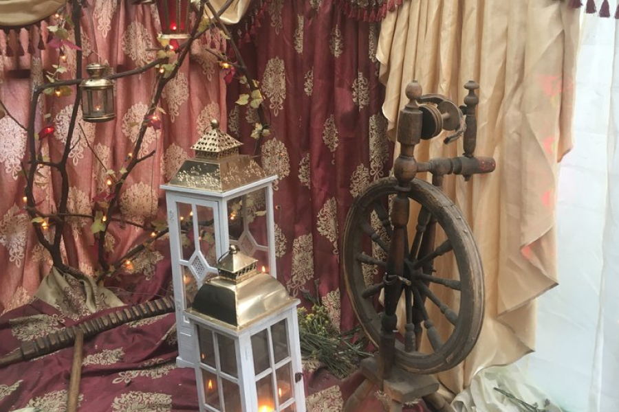 У селі на Житомирщині француз у теплиці створив різдвяний вертеп