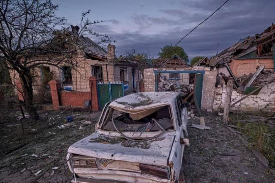 На Харківщині росіяни вщент знищили село