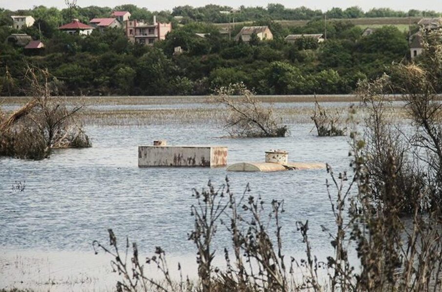 Затоплене село Дар'ївка