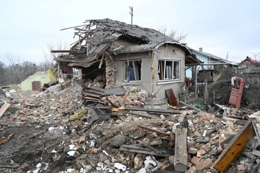 Росія знищила будинок