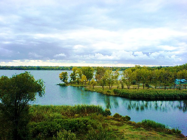 Вид із села Новотягинка