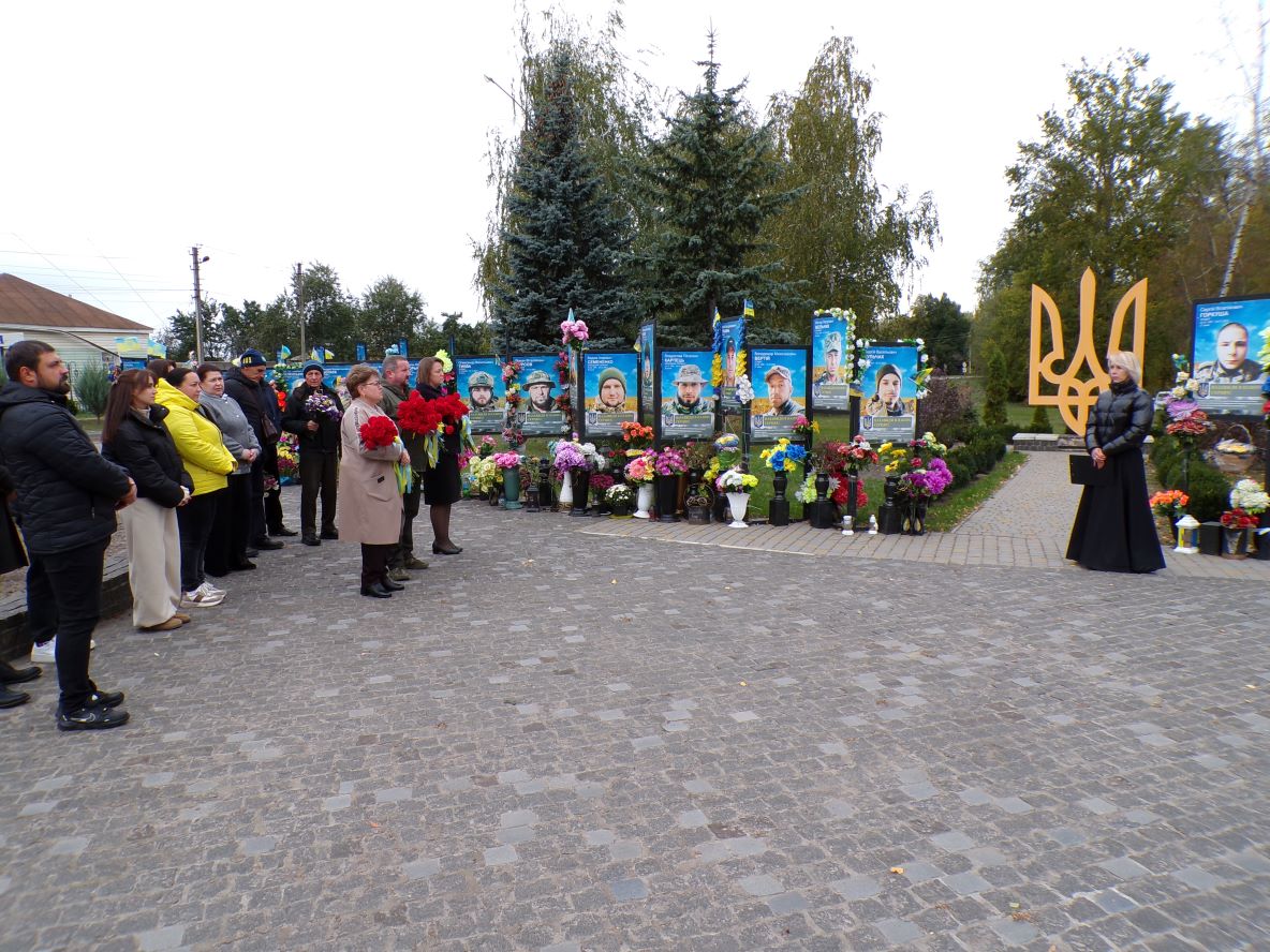 Алея Героїв у Липовій Долині