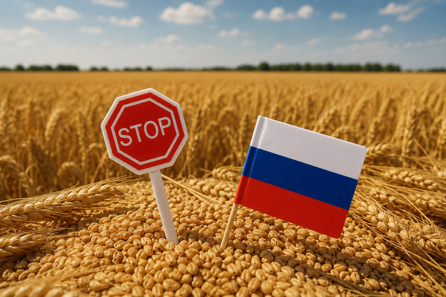російський прапор стоп