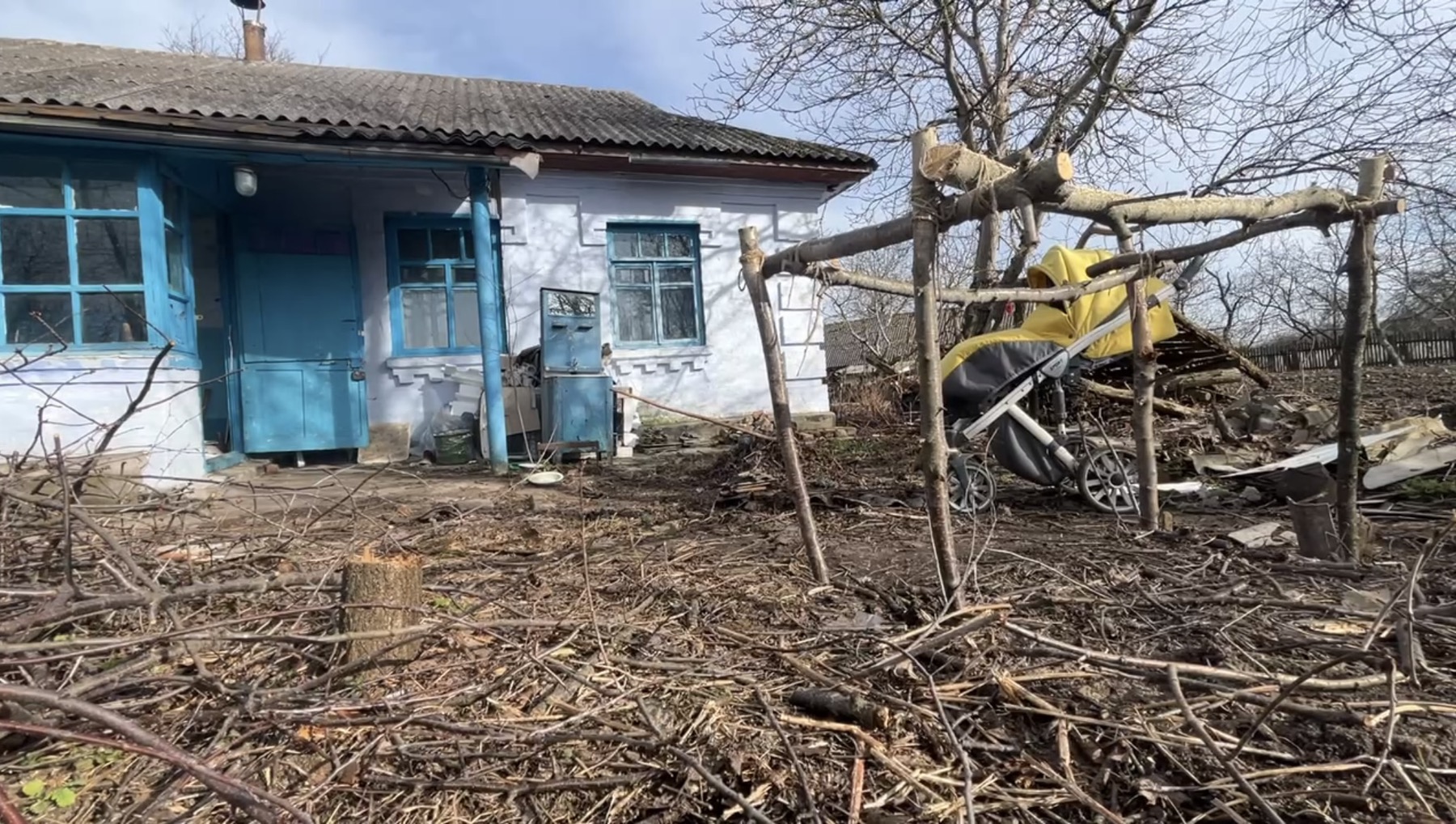Хата в селі Гречинці, яку купили Катерина і Олександр Синько