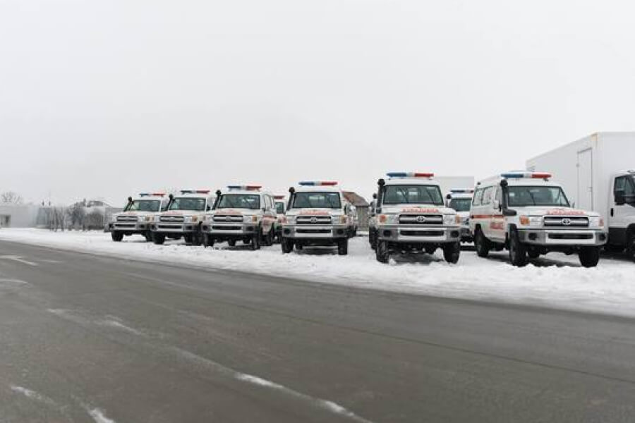 Україна отримає 50 евакуаційних машин швидкої допомоги