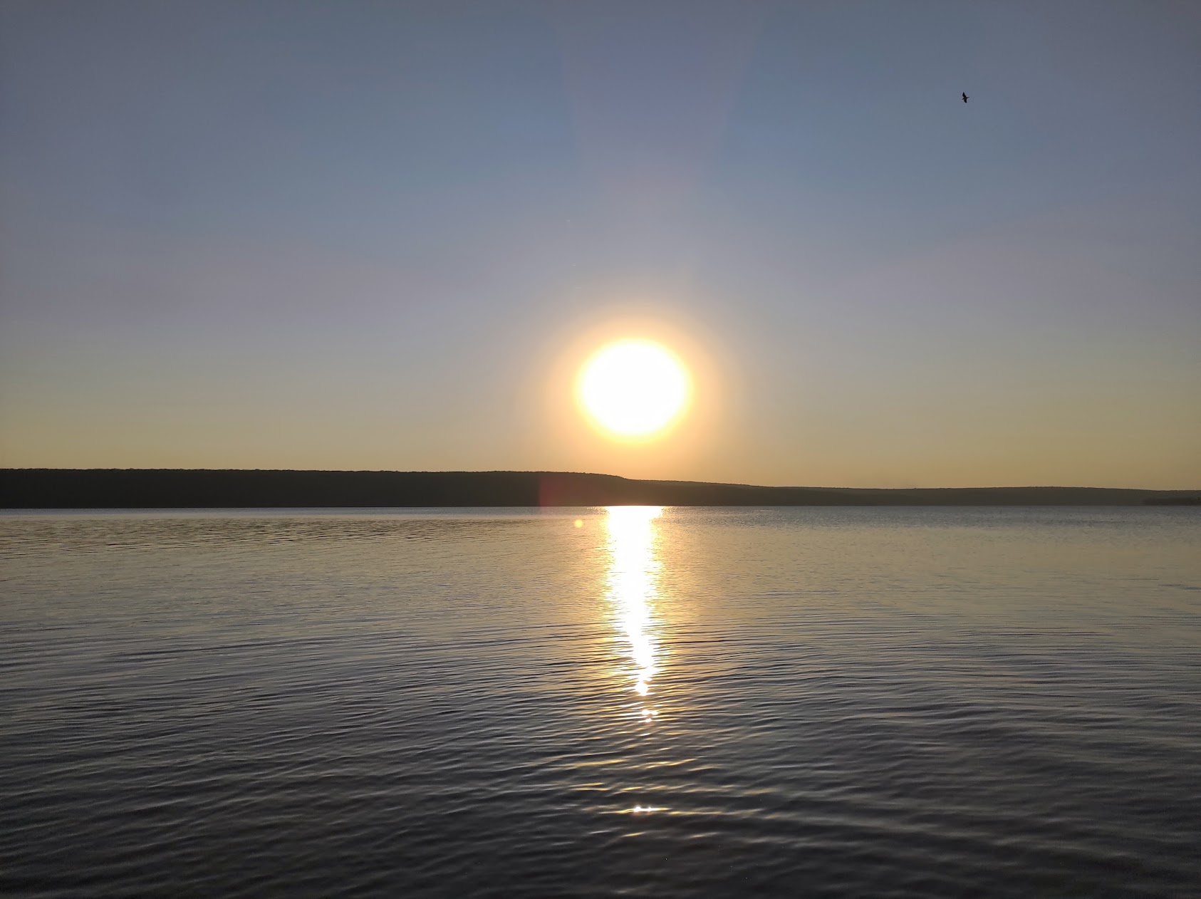 Печенізьке водосховище в селі Мартове