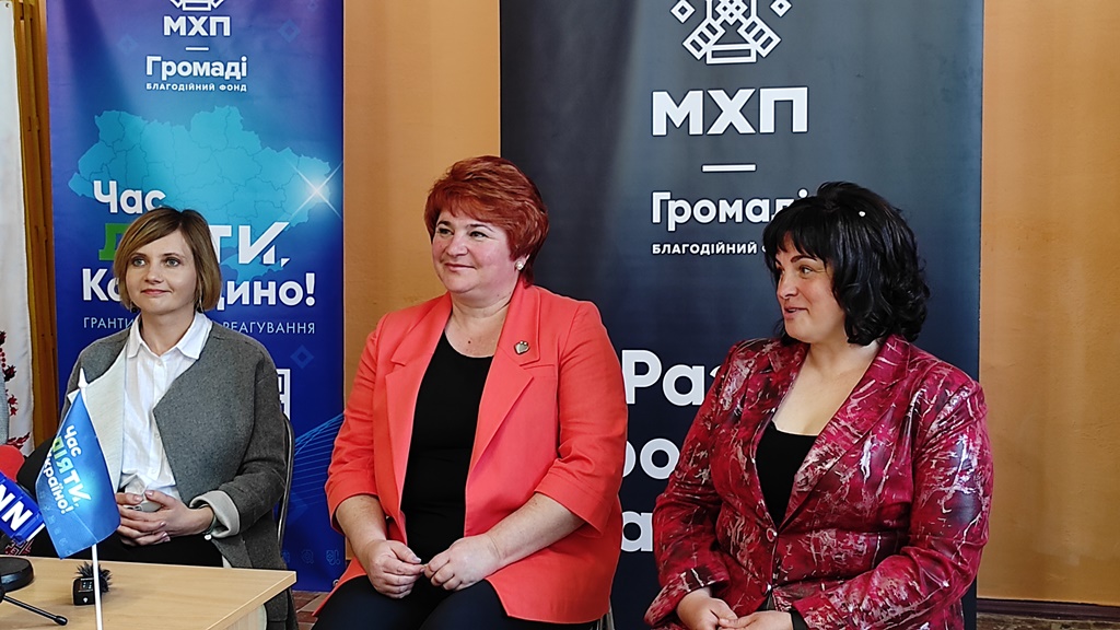 Зліва направо: Тетяна Волочай, Олена Штефан, Наталія Березенко