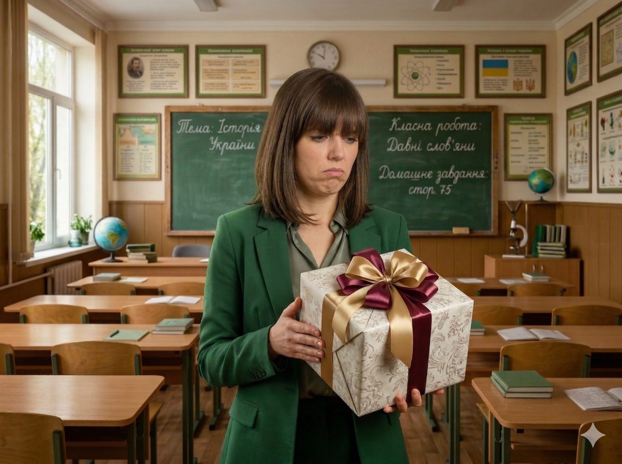 Невдалий подарунок для вчителя