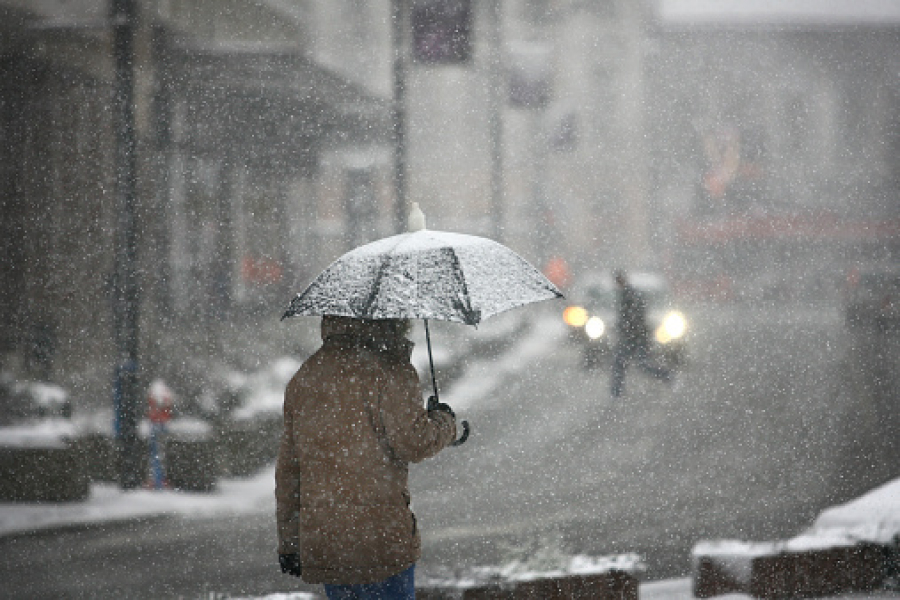 На Заході України очікуються снігопади — прогноз погоди