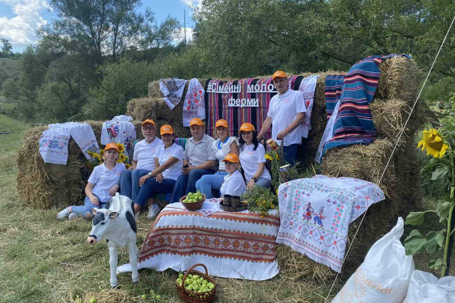 Сімейні молочні ферми взяли участь в святкуванні на Хмельниччині