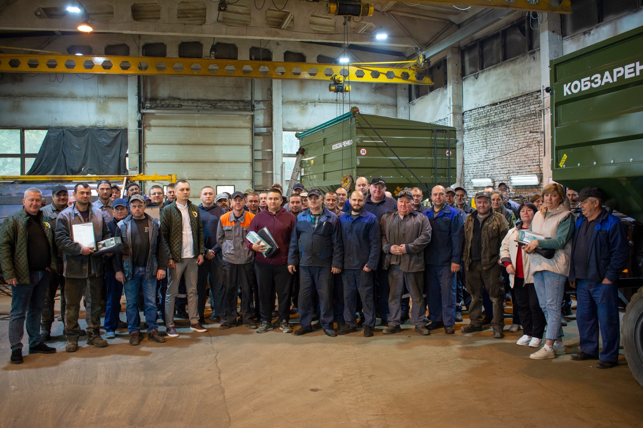 Працівники «Заводу Кобзаренка»