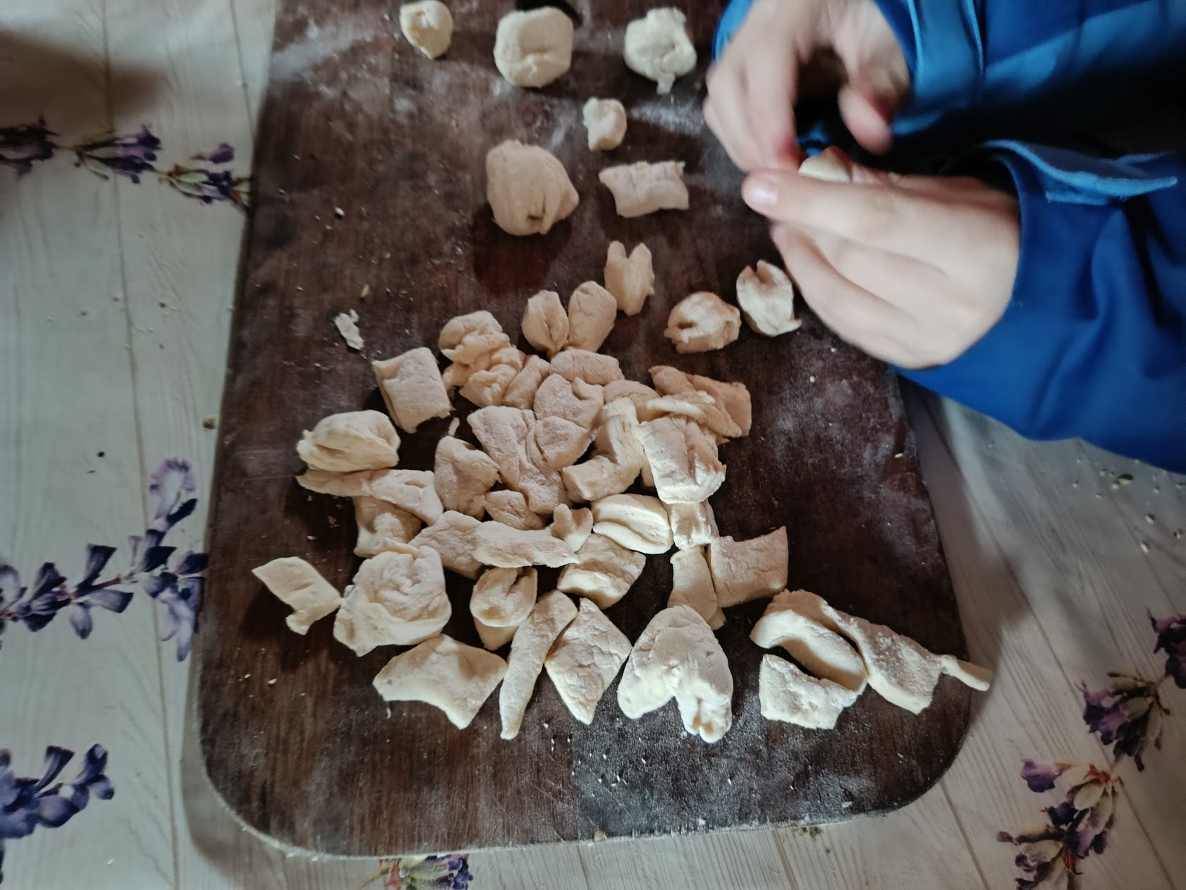 Як ліпити галушки